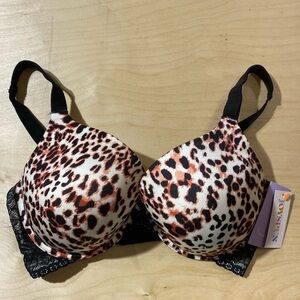 Joyspun Full Figure Modern Plunge Bra 38 DDD (IZ)